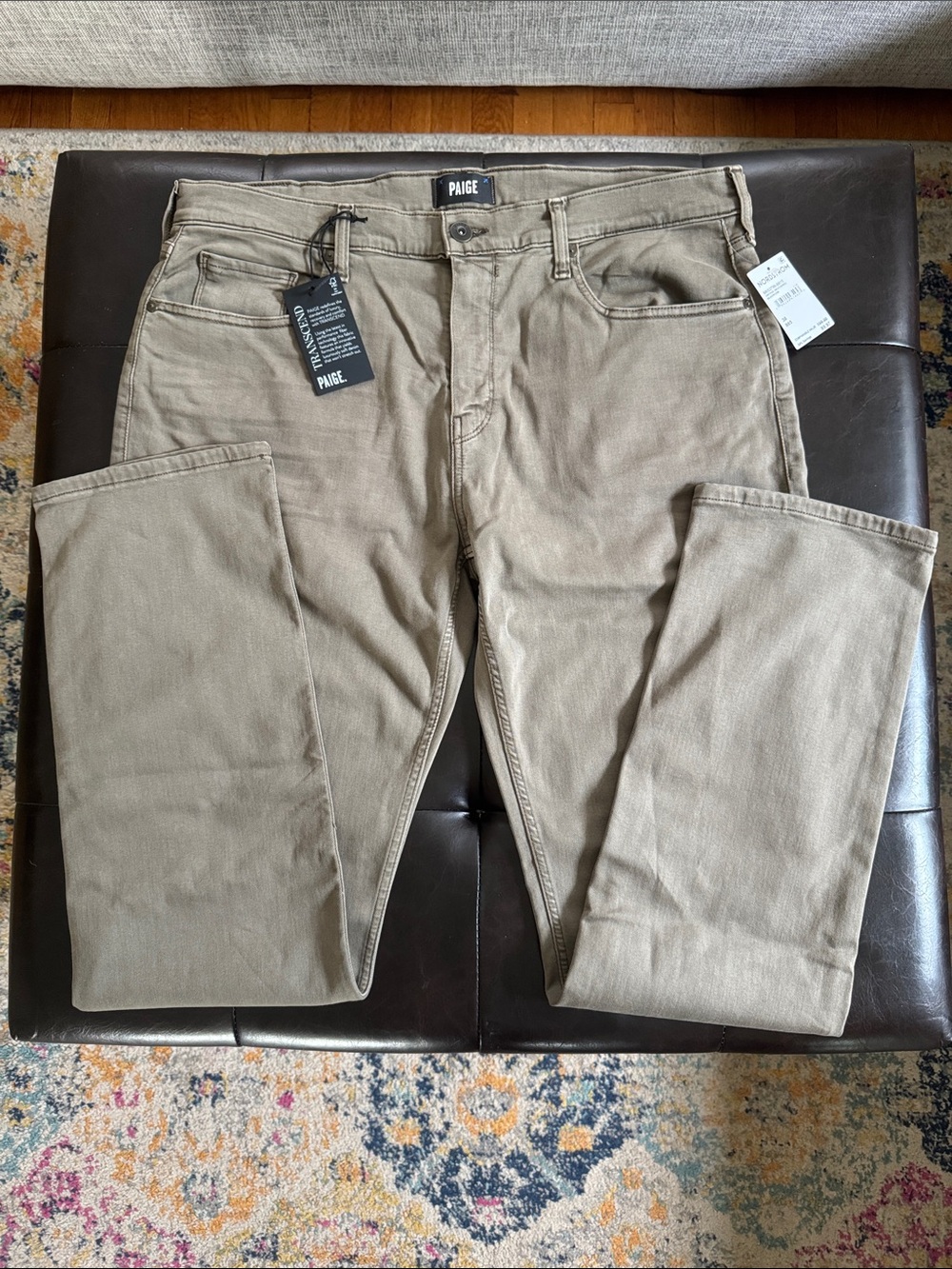 PAIGE Vintage Weathered Federal Jeans